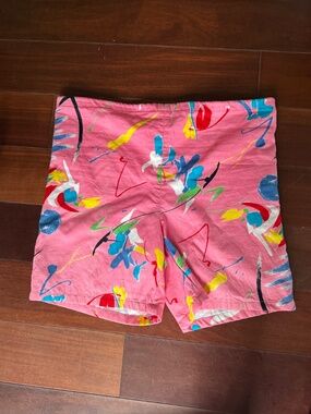 Kelly West of California Vintage 80's swim trunks